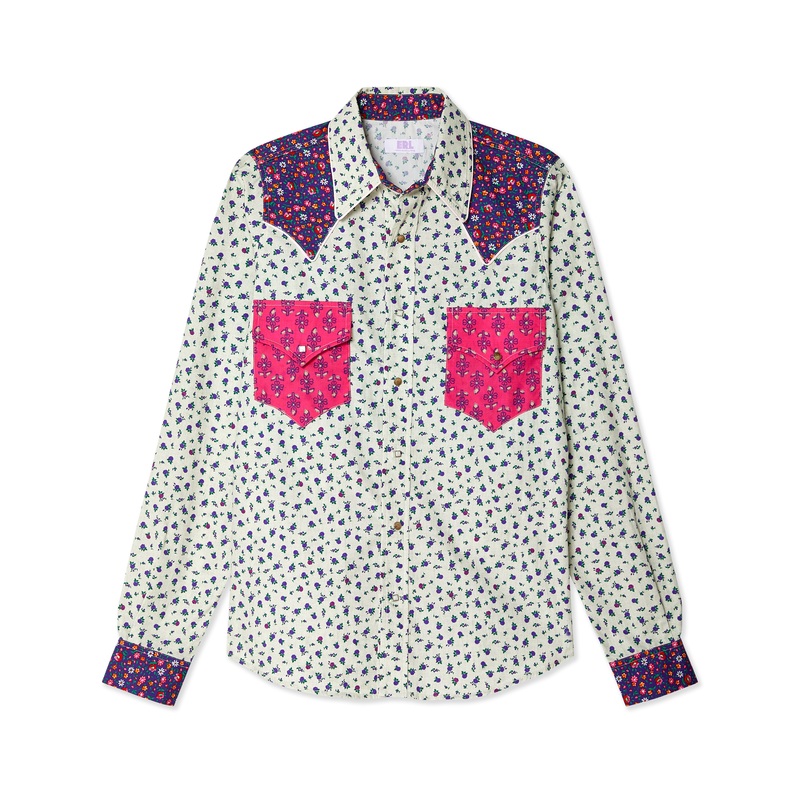 ERL – Men’s Cowboy Shirt – (Multi)