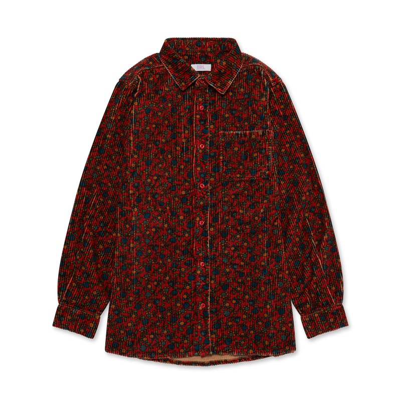 ERL – Men’s Printed Corduroy Shirt – (Multi)