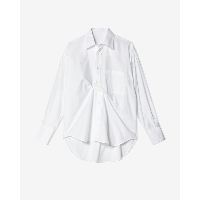 Marina Yee – Women’s Oversized Origami Shirt – (White)