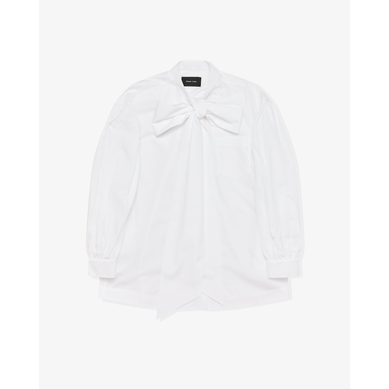 Simone Rocha – Women’s Puff Sleeve Shirt – (White)