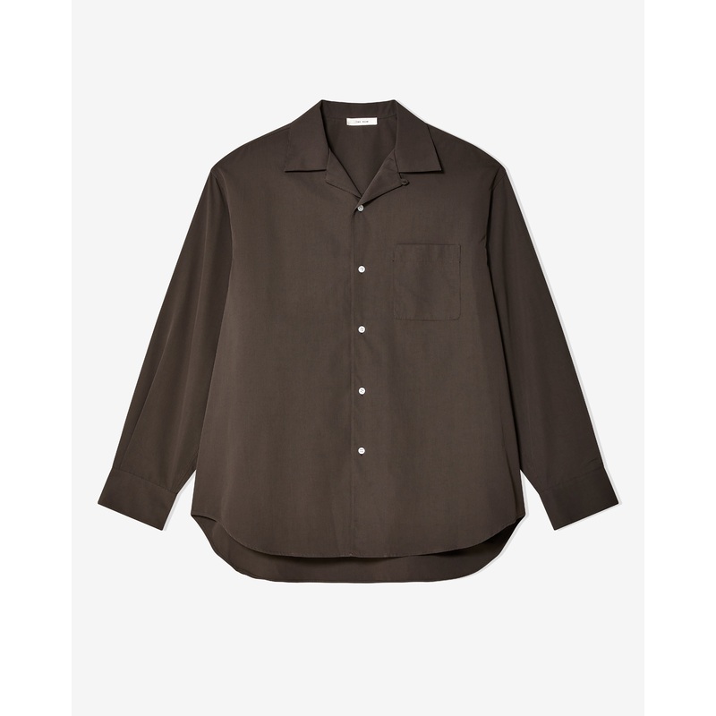 The Row – Men’s Anthony Shirt – (Brown)