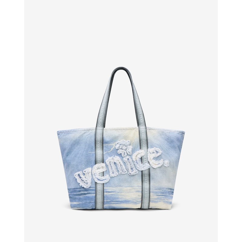Erl – Men’s Venice Tote Woven – (Storm Print)