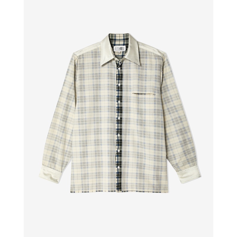 MM6 Maison Margiela – Men’s Reversible Shirt – (Black/White)
