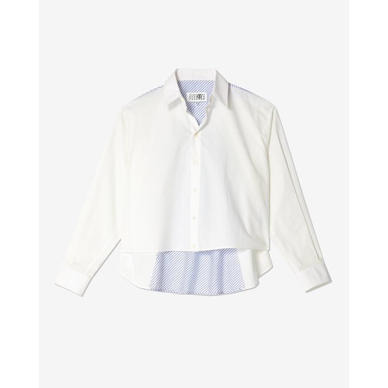MM6 Maison Margiela – Women’s Long Sleeves Shirt – (Off White)