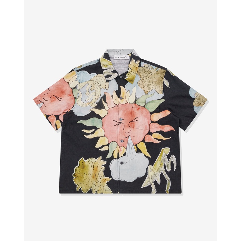 Our Legacy – Men’s Box Shirt Shortsleeve – (Solar Power Print)