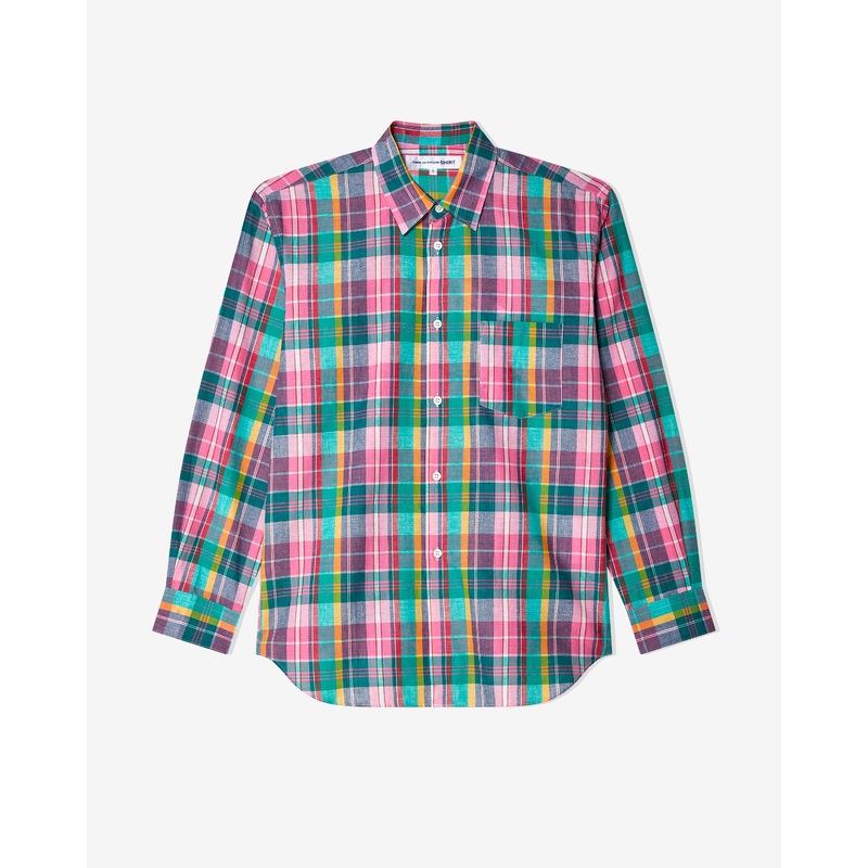 CDG Shirt – Men’s Tartan Shirt – (Check)