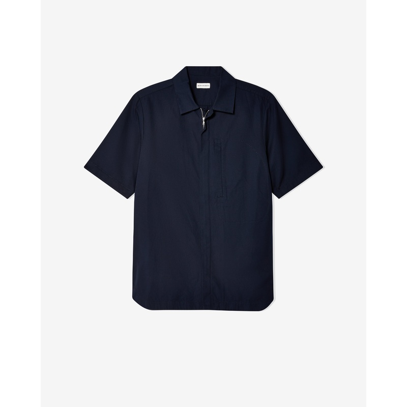 Dries Van Noten – Men’s Camado Shirt – (Navy)