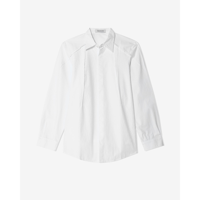 Kiko Kostadinov – Men’s Zafar Shirt – (White)
