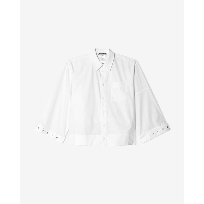 Melitta Baumeister – Women’s Belted Shirt – (White)