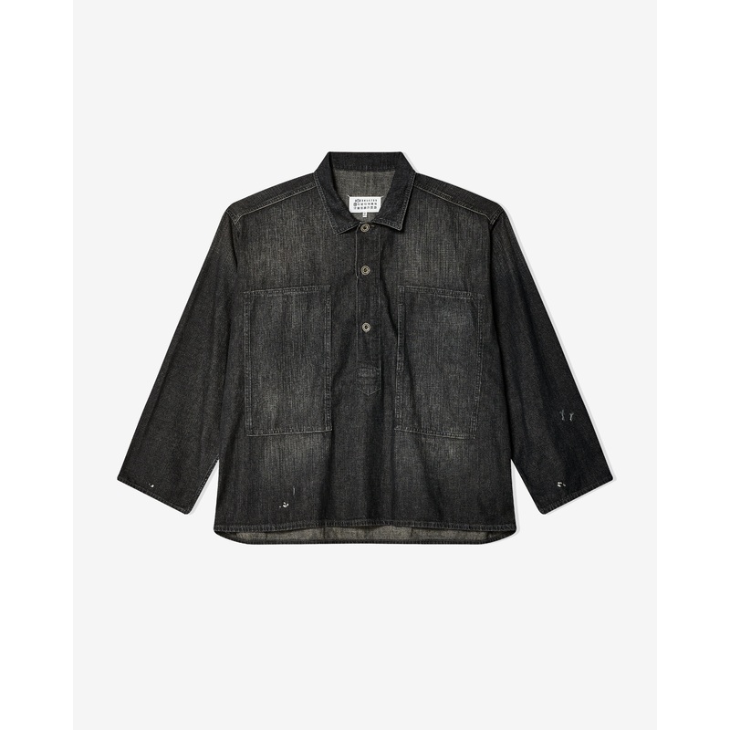 Maison Margiela – Men’s Denim Shirt – (Black)