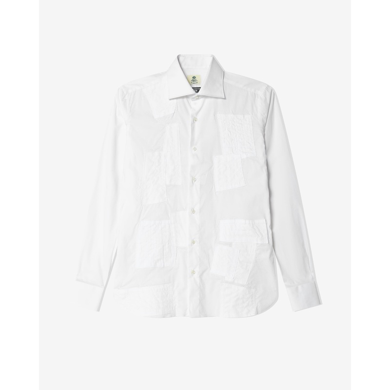 Junya Watanabe Man – Men’s Patch Shirt – (White)