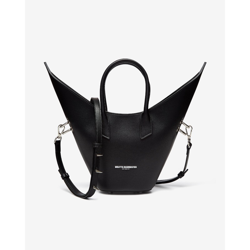 Melitta Baumeister – Women’s Pointy Shoulder Bag – (Black)