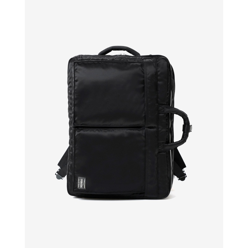 Porter Yoshida & Co. – Men’s Tanker 3Way Document Bag w Zip – (Black)