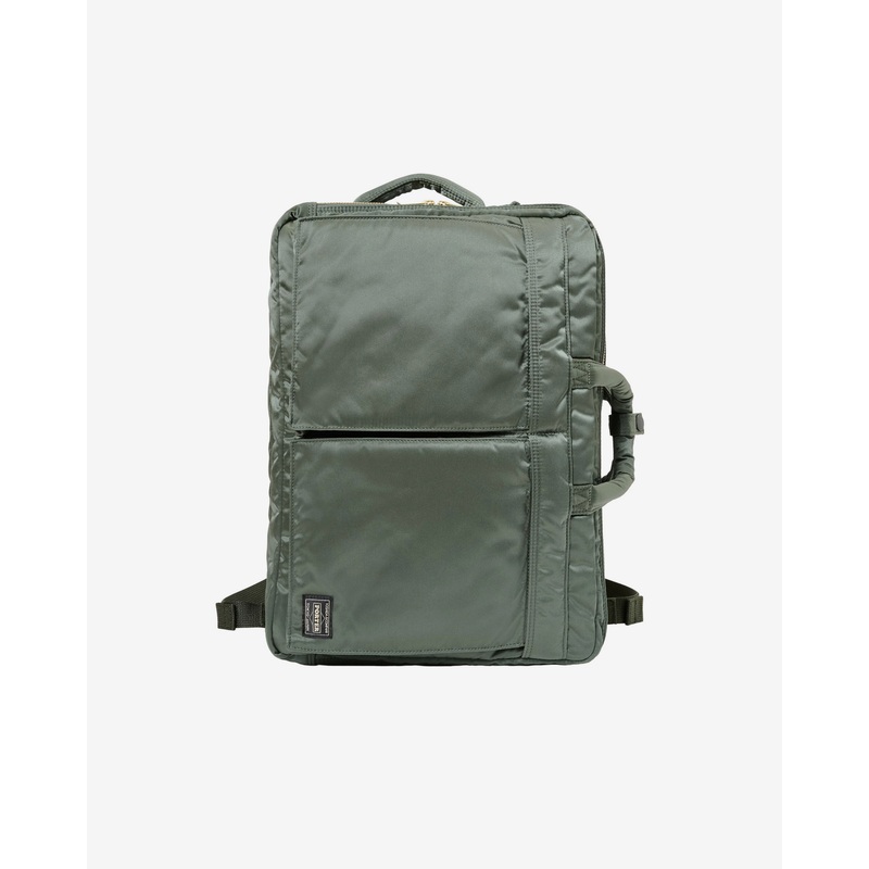 Porter Yoshida & Co. – Men’s Tanker 3Way Document Bag w Zip – (Green)