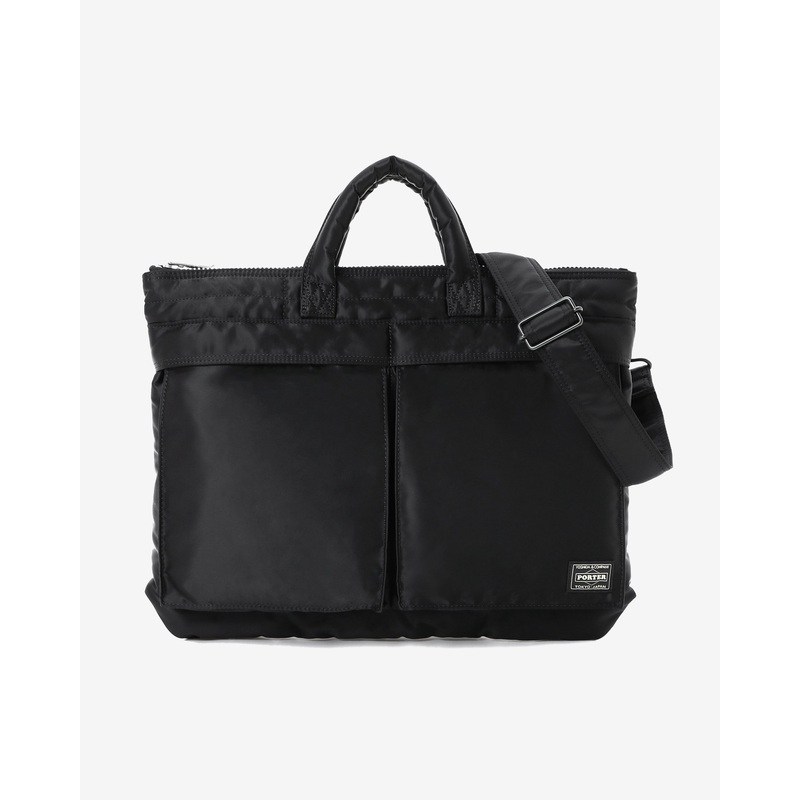Porter Yoshida & Co. – Men’s Tanker Short Helmet Bag – (Black)