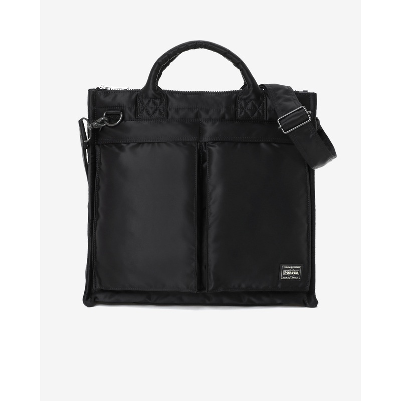 Porter Yoshida & Co. – Men’s Tanker Square Tote Bag (L) – (Black)