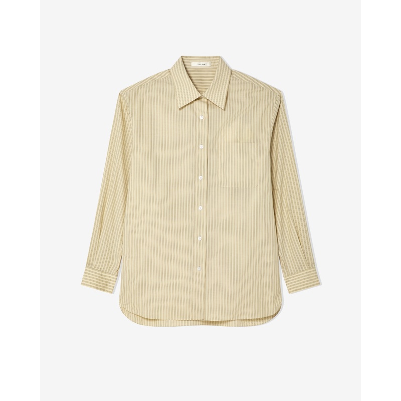 The Row – Women’s Nesson Shirt – (Sage Tint)