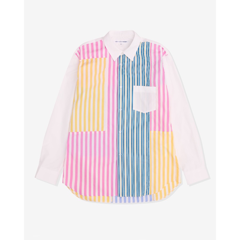 CDG Shirt – Men’s Multi Stripe Shirt – (Multi)
