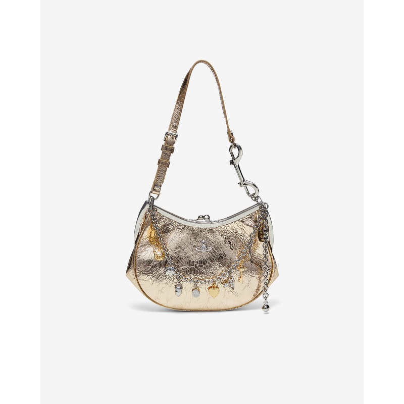Vivienne Westwood – Women’s Charm Frame Purse – (Gold)