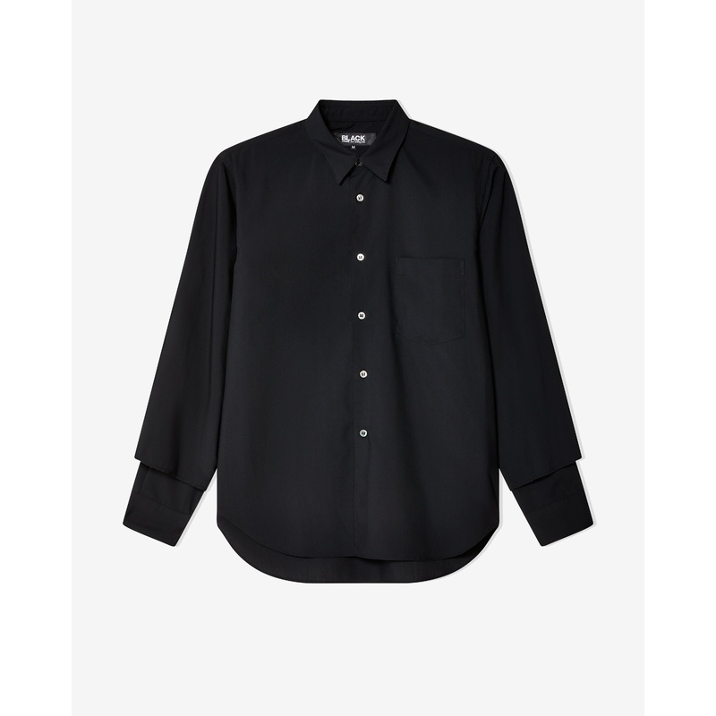 Black Comme des Garons – Cuff Shirt – (Black)
