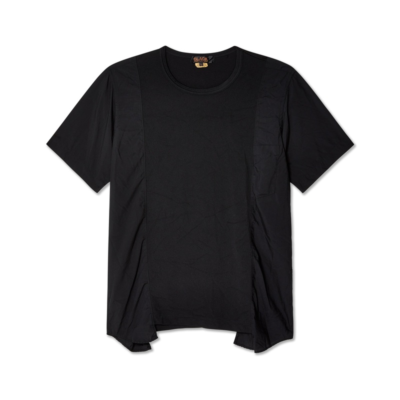 Black Comme Des Garons – Paneled Blouse – (Black)