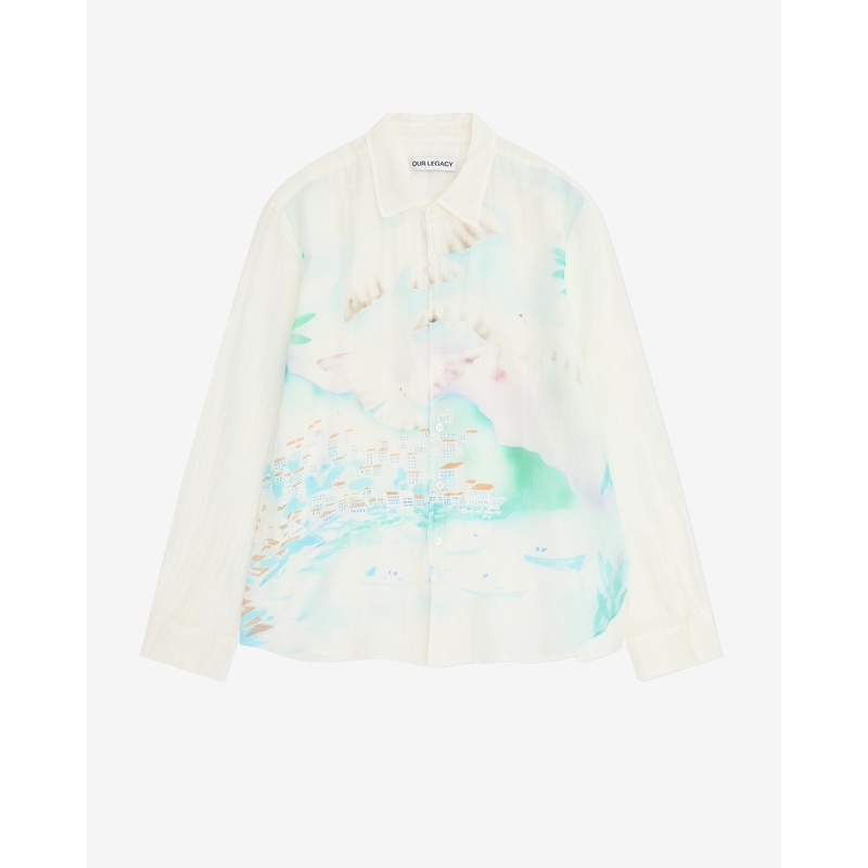Our Legacy – Men’s Adorn Shirt – (Sea View)