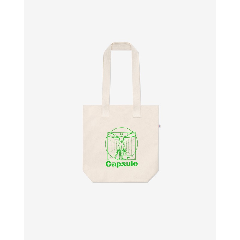 Capsule – Vitruvian Tote Bag – (Canvas)