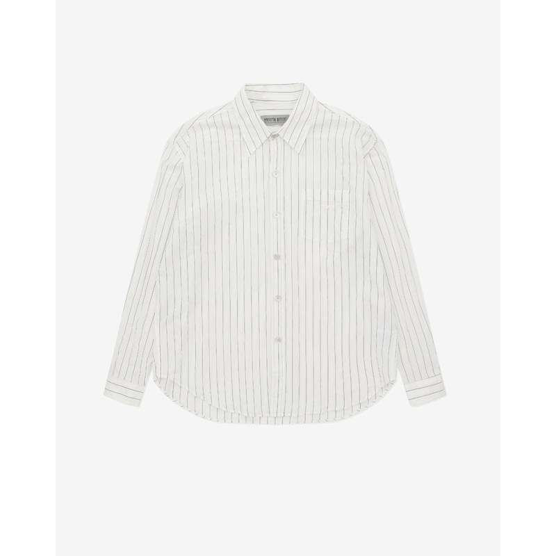 Our Legacy Work Shop – Men’s Armani Garibaldi Shirt – (Pepe Nero Stripe)