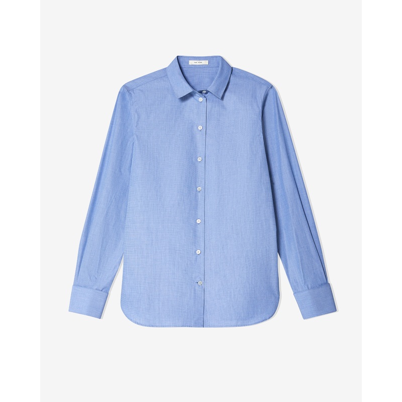 The Row – Women’s Metis Shirt – (Steel Blue)